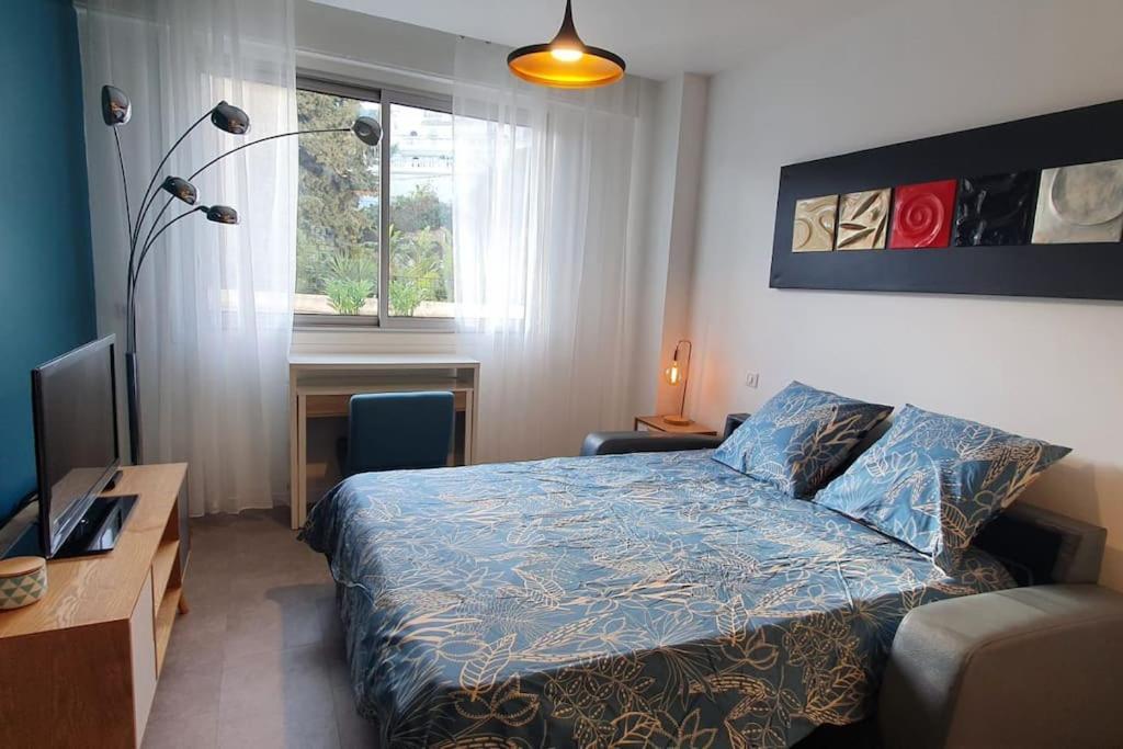 Bd Grosso Apt 4 Prs, 300M Plage, Clim, Parking Νίκαια Εξωτερικό φωτογραφία