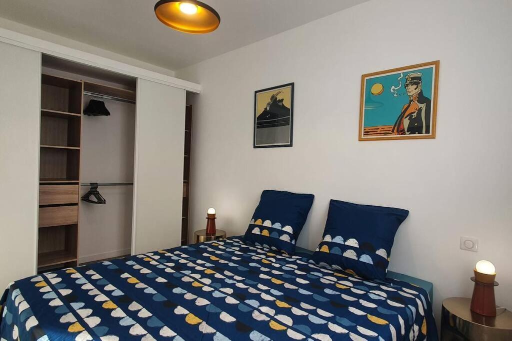 Bd Grosso Apt 4 Prs, 300M Plage, Clim, Parking Νίκαια Εξωτερικό φωτογραφία