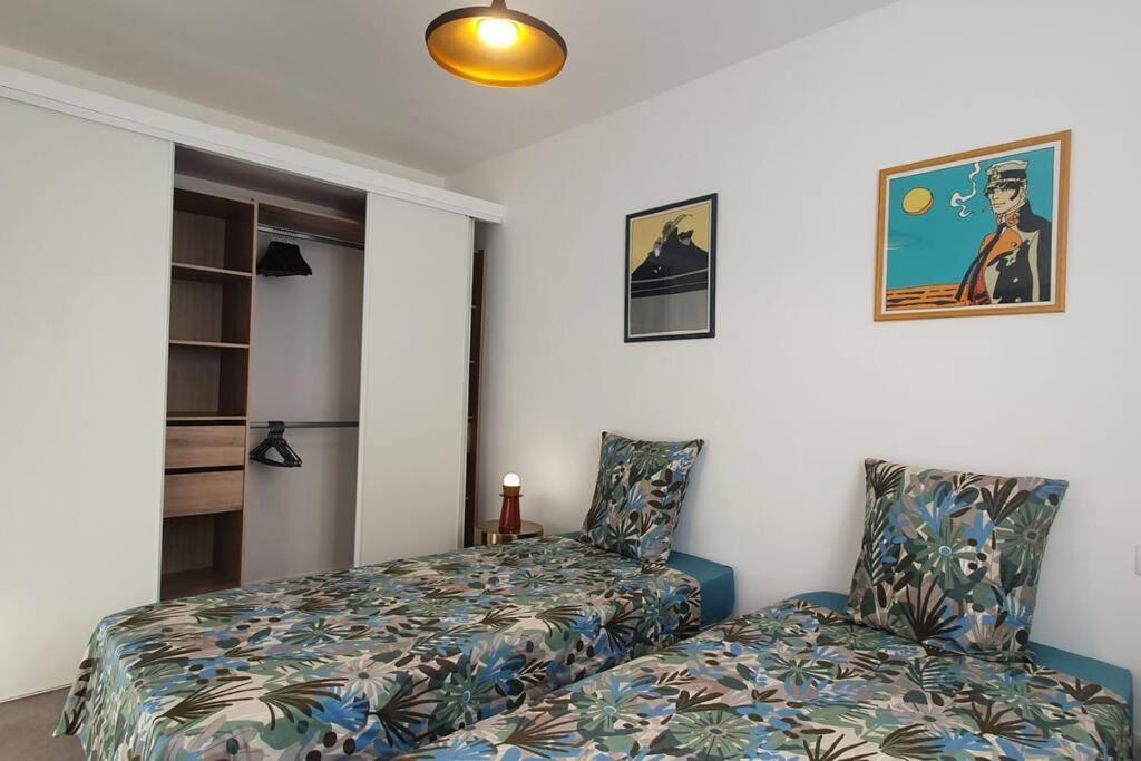 Bd Grosso Apt 4 Prs, 300M Plage, Clim, Parking Νίκαια Εξωτερικό φωτογραφία