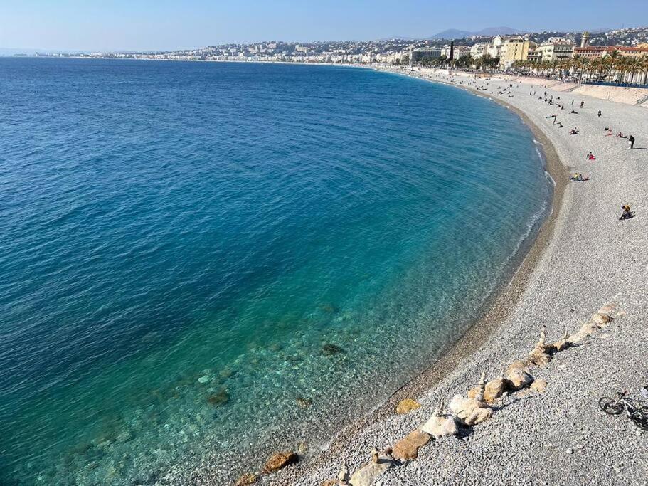 Bd Grosso Apt 4 Prs, 300M Plage, Clim, Parking Νίκαια Εξωτερικό φωτογραφία