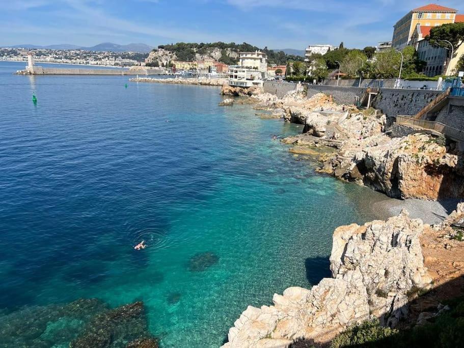Bd Grosso Apt 4 Prs, 300M Plage, Clim, Parking Νίκαια Εξωτερικό φωτογραφία