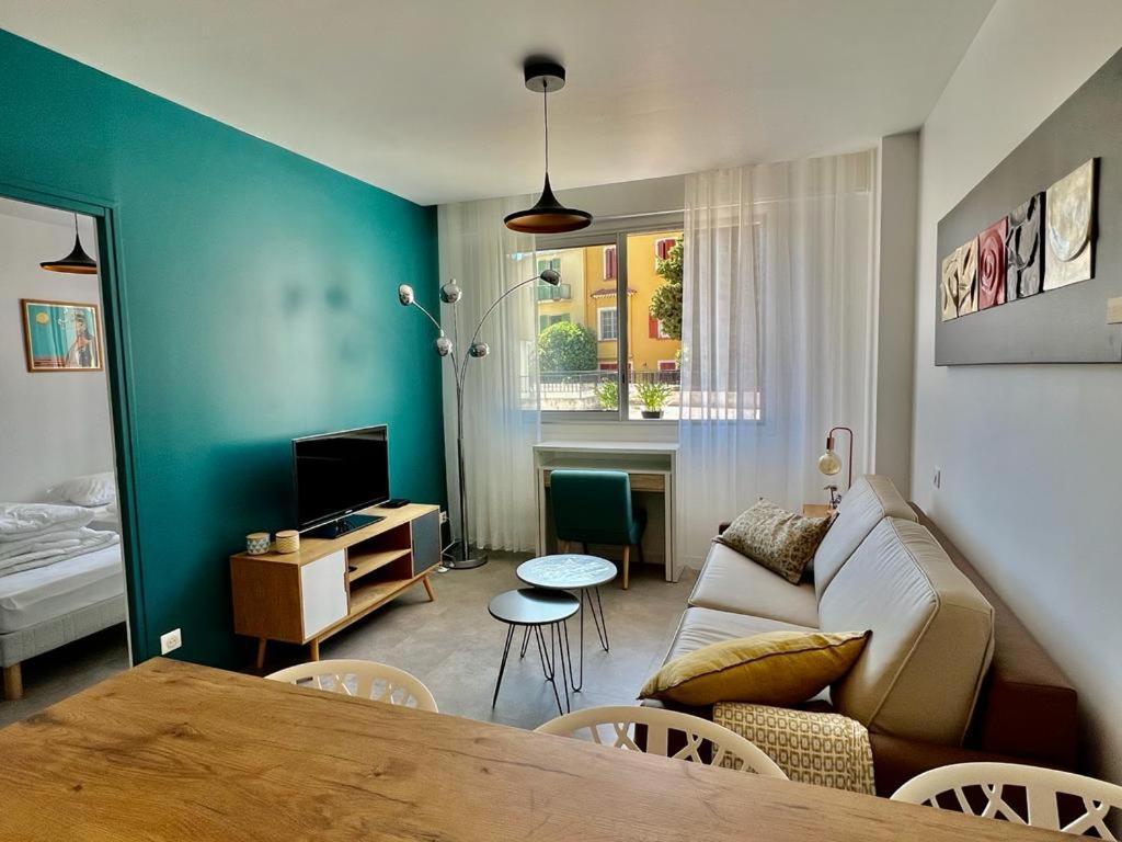 Bd Grosso Apt 4 Prs, 300M Plage, Clim, Parking Νίκαια Εξωτερικό φωτογραφία