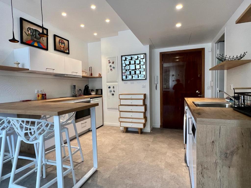 Bd Grosso Apt 4 Prs, 300M Plage, Clim, Parking Νίκαια Εξωτερικό φωτογραφία